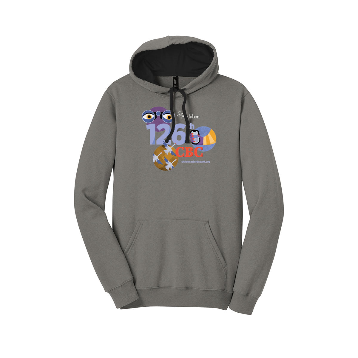 Christmas Bird Count Fleece Hoodie