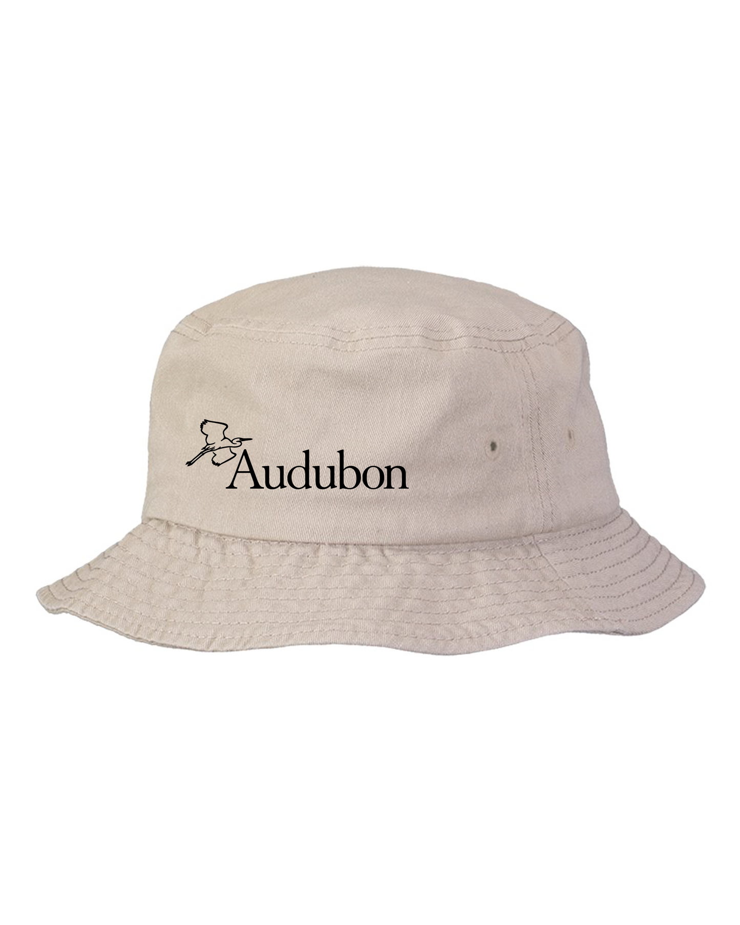 Audubon Cotton Chino Twill Logo Bucket Hat