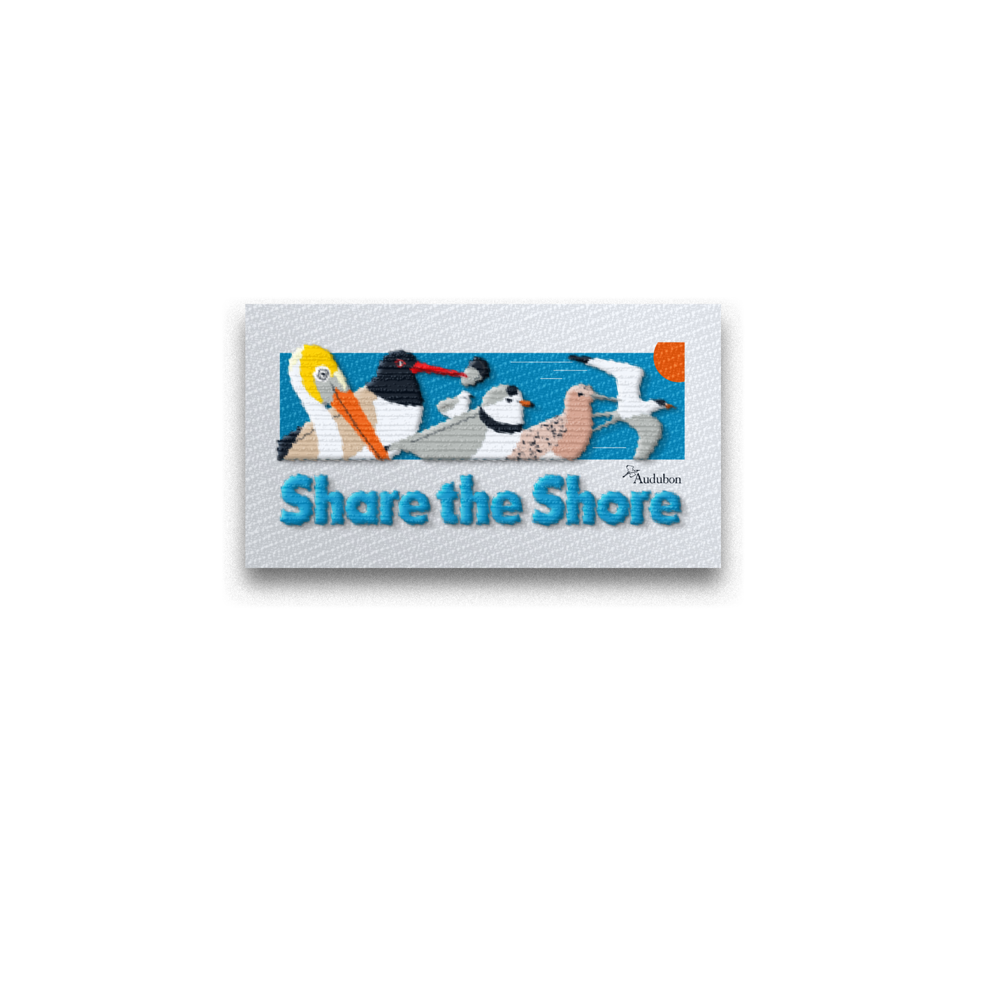Share the Shore Woven Stick-on Patch