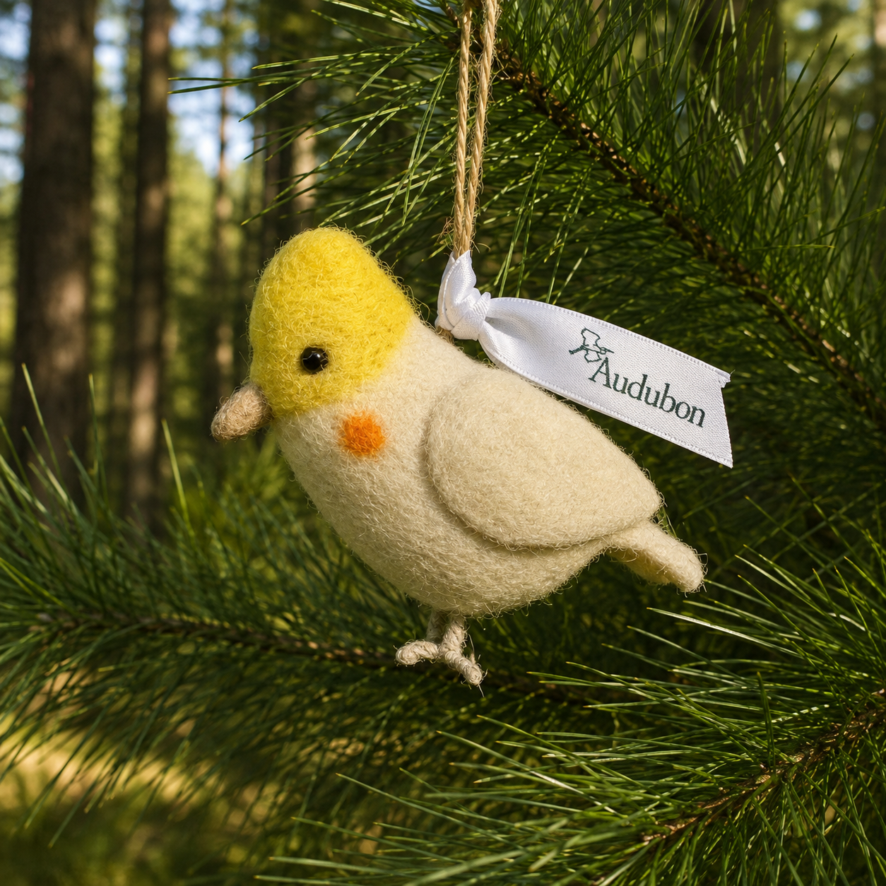Felt Bird Ornament