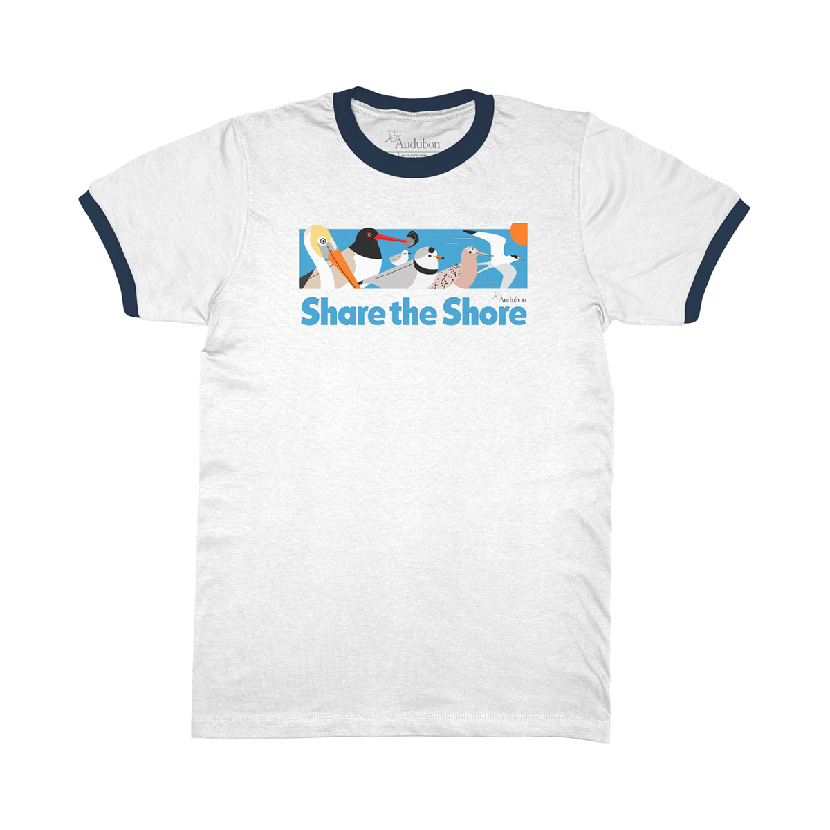 Share the Shore Ringer Tee